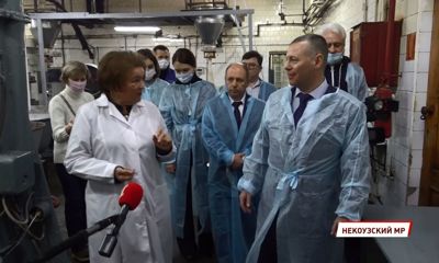 Глава региона Михаил Евраев с рабочим визитом посетил Некоузский район