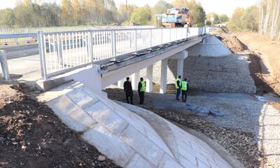 В Мышкинском районе на дороге Куракино - Шестихино открылось движение по новому мосту через реку Сутка