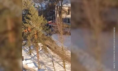 В Ярославле огнеборцы на пожаре спасли трех человек