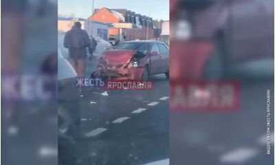 В Ярославле в ДТП пострадала женщина
