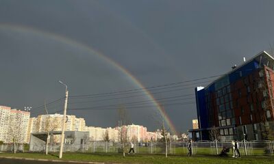 Над Ярославлем заметили двойную радугу