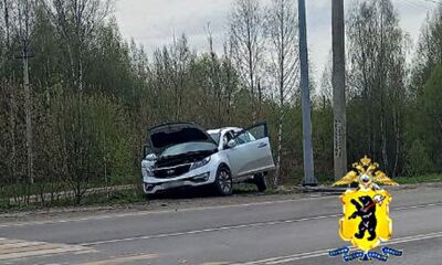 «Стало плохо за рулем»: в Гаврилов-Яме водитель врезался в столб и погиб