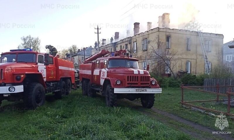Сильный пожар с пострадавшими произошел в поселке Беклемишево