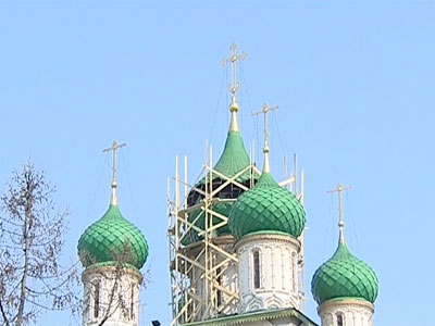 Реставрация церкви Ильи Пророка