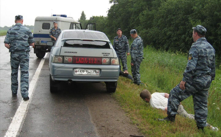 План перехват автомобиля