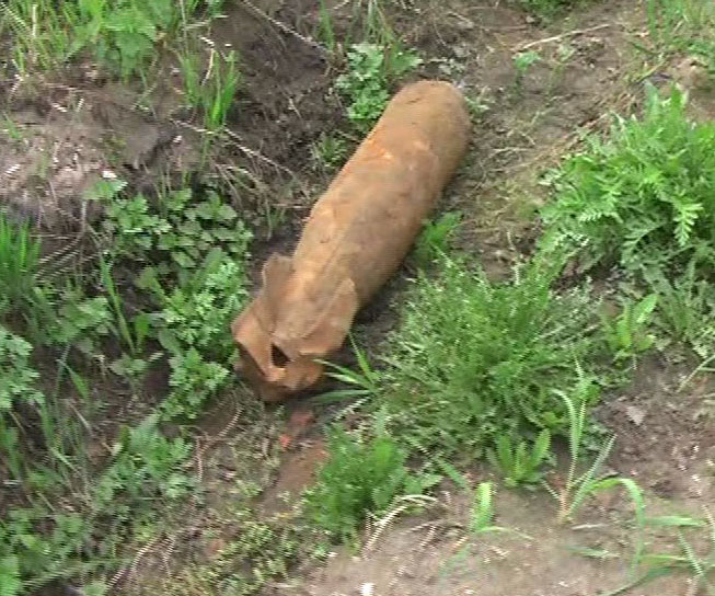 Авиационная бомба в районе Тутаевского шоссе