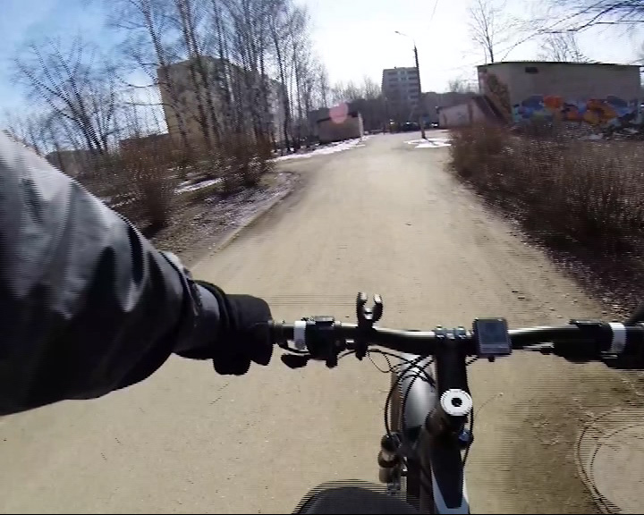 Житель Переславля снимает свои велопрогулки на «экшн»-камеру