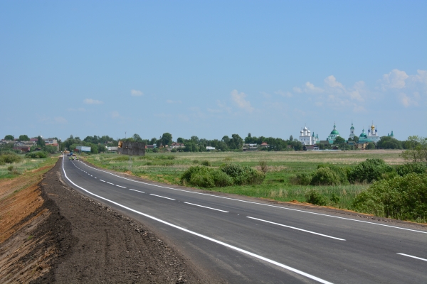 «Олимпийскую» дорогу в Ростовском районе отремонтировали