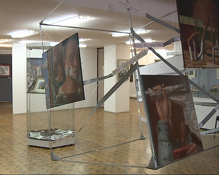 В Рыбинске открылась выставка картин московского художника Сергея Белова