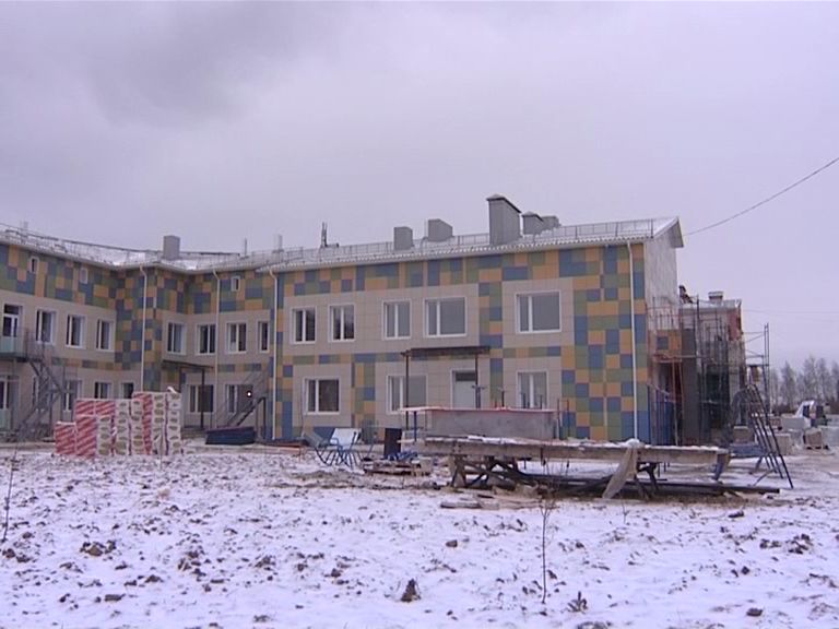 В Угличе завершается строительство нового детского садика
