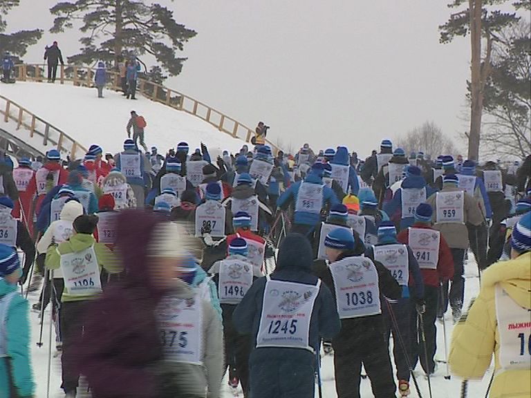 На «Лыжню России-2015» в «Демино» на старт вышли 1500 участников
