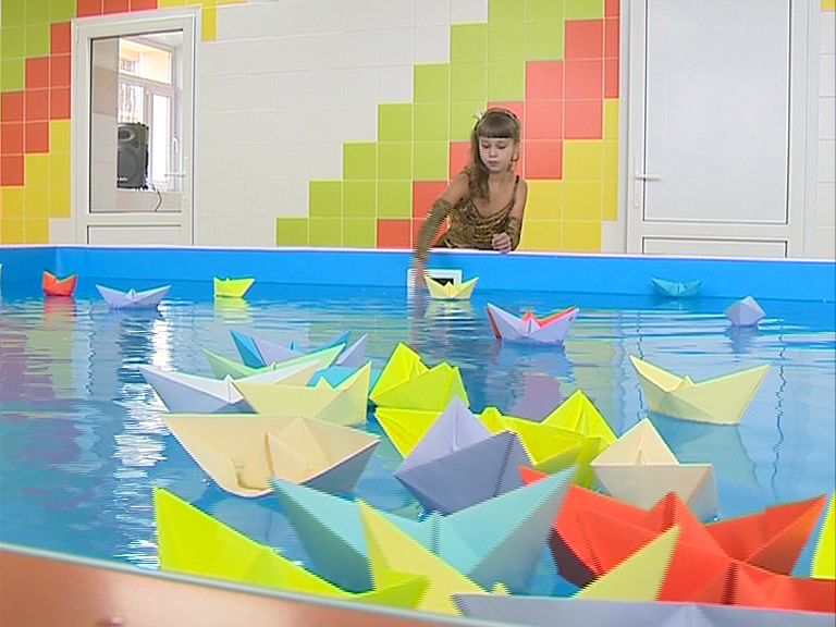 В одном из детских садов Ростова после реконструкции открылся новый бассейн