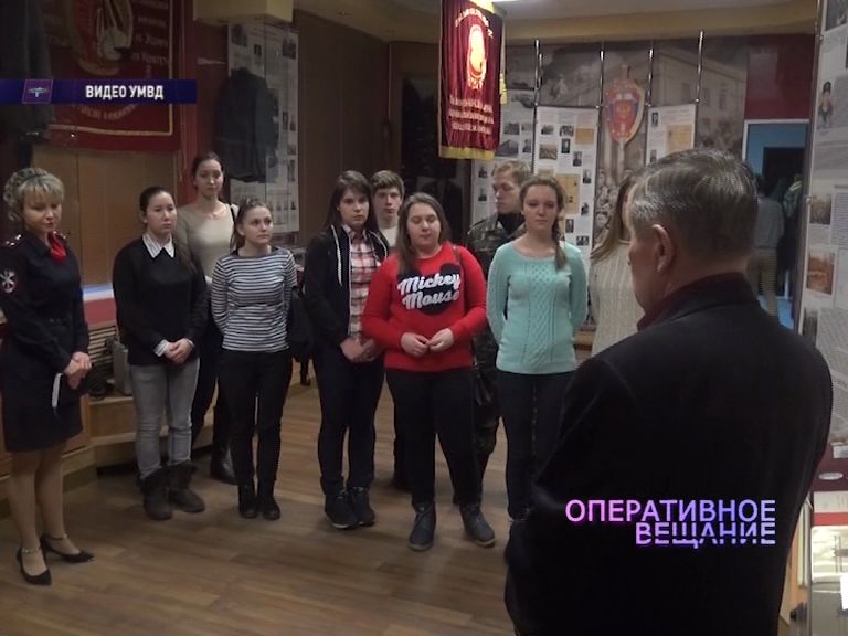 Студентов познакомили с историей ярославской полиции