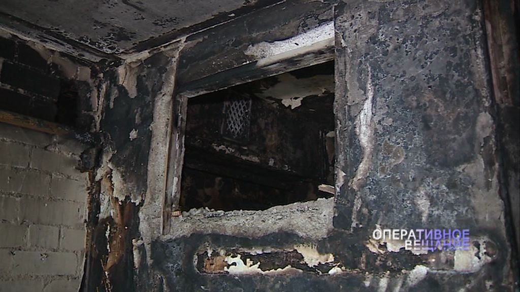 Пожар на улице Ушакова оставил ярославскую семью без жилья