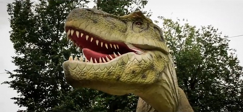 На проспекте Ленина откроется парк с динозаврами