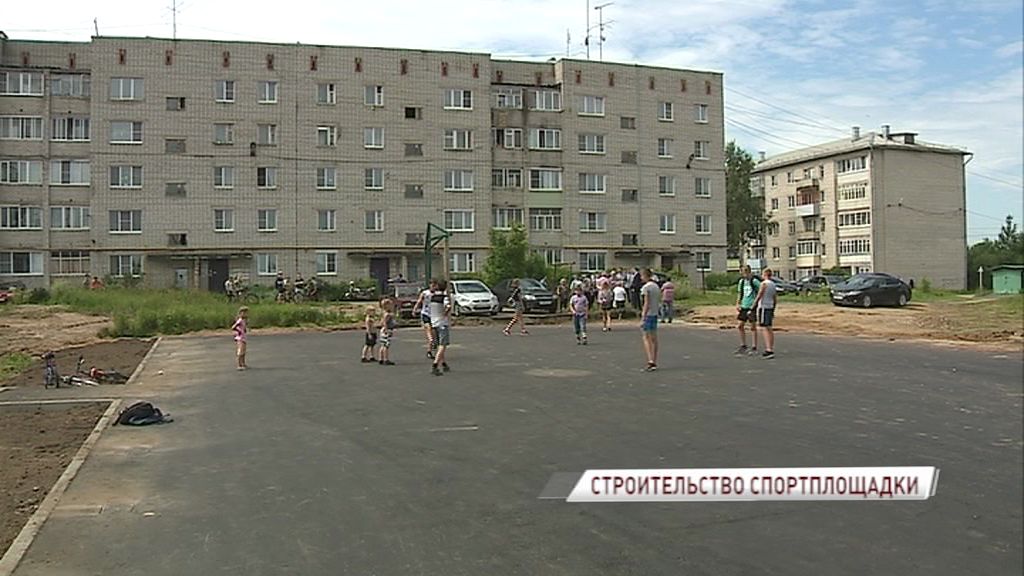 У жителей поселка Семибратово появится новая спортивная площадка
