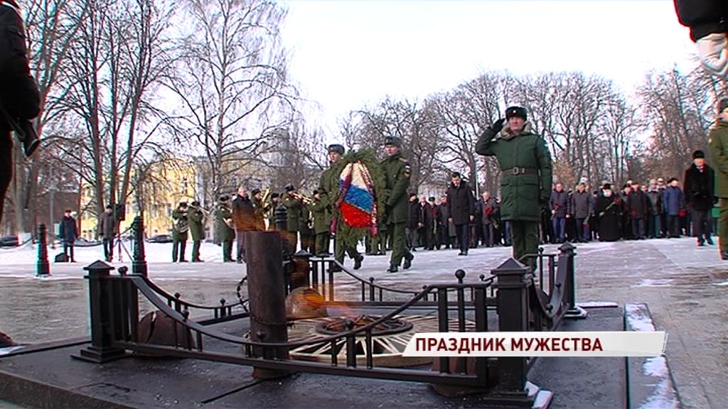 В Ярославле торжества в честь Дня защитника Отечества начались на день раньше