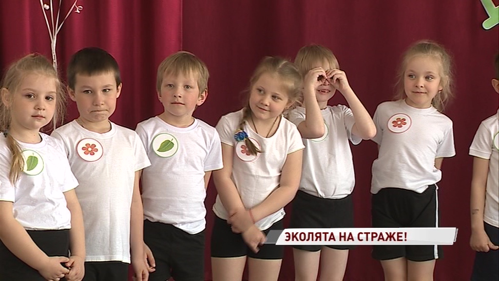 Воспитанников ярославского детского сада посвятили в эколята