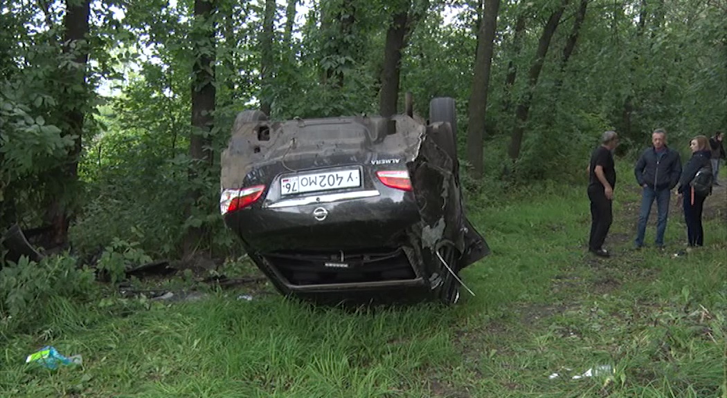 В Ярославле водитель оказался в реанимации после неудачной попытки обгона