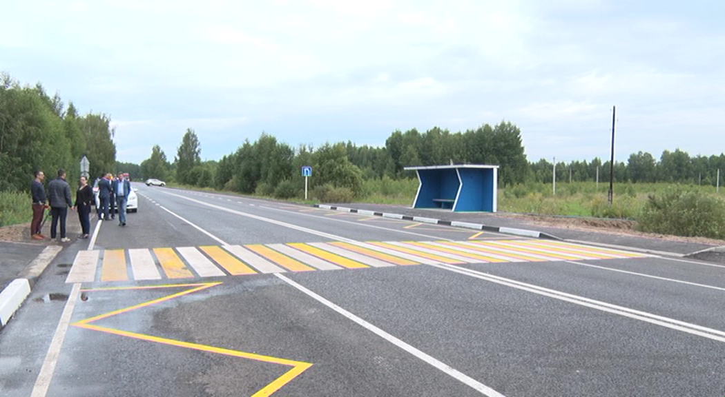 Дорожники отремонтировали участок трассы Туношна-Бурмакино