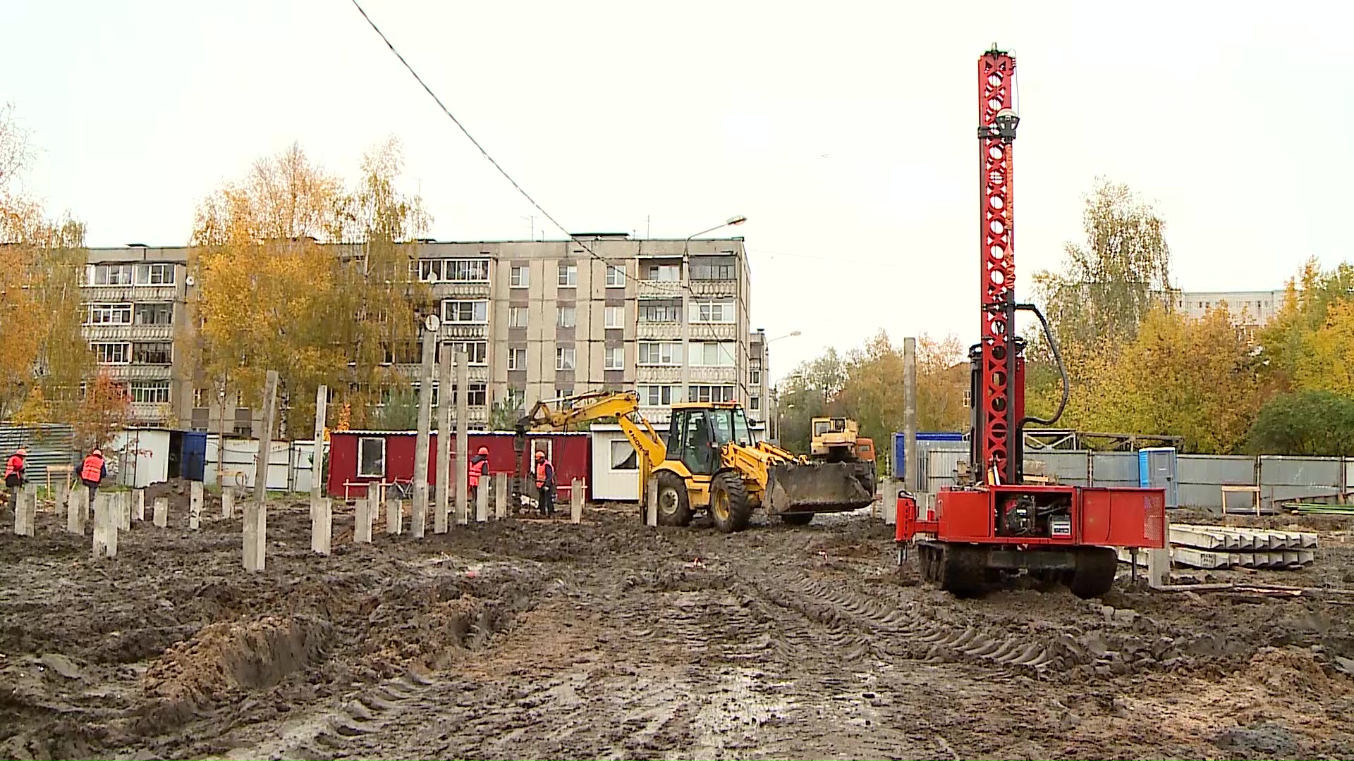 В Рыбинске на улице Крестовой началось строительство новых яслей на 40 мест