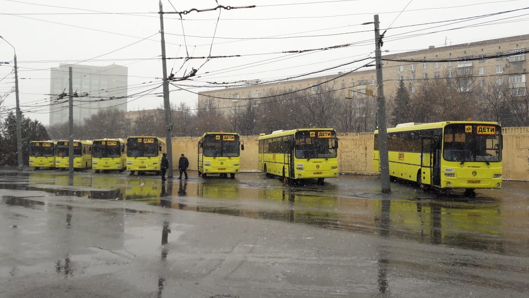 63 автобуса, подаренных Москвой, вышли в рейсы в Ярославской области