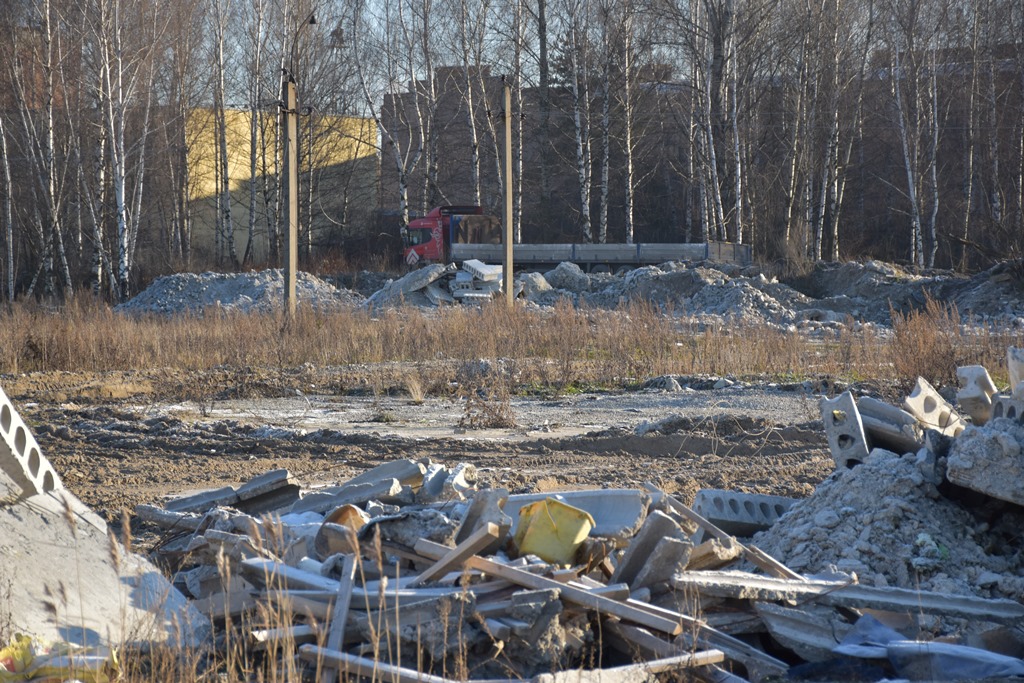 Свалку строительных отходов в Ярославском районе ликвидируют