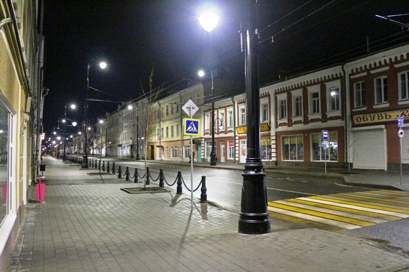 В Рыбинске закончился масштабный ремонт на улице Крестовой