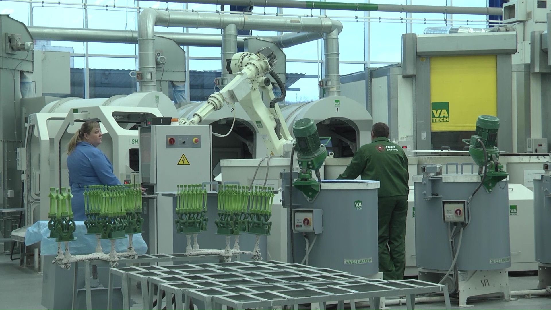 В Рыбинске открылся крупнейший в стране Центр по изготовлению лопаток турбин для двигателей