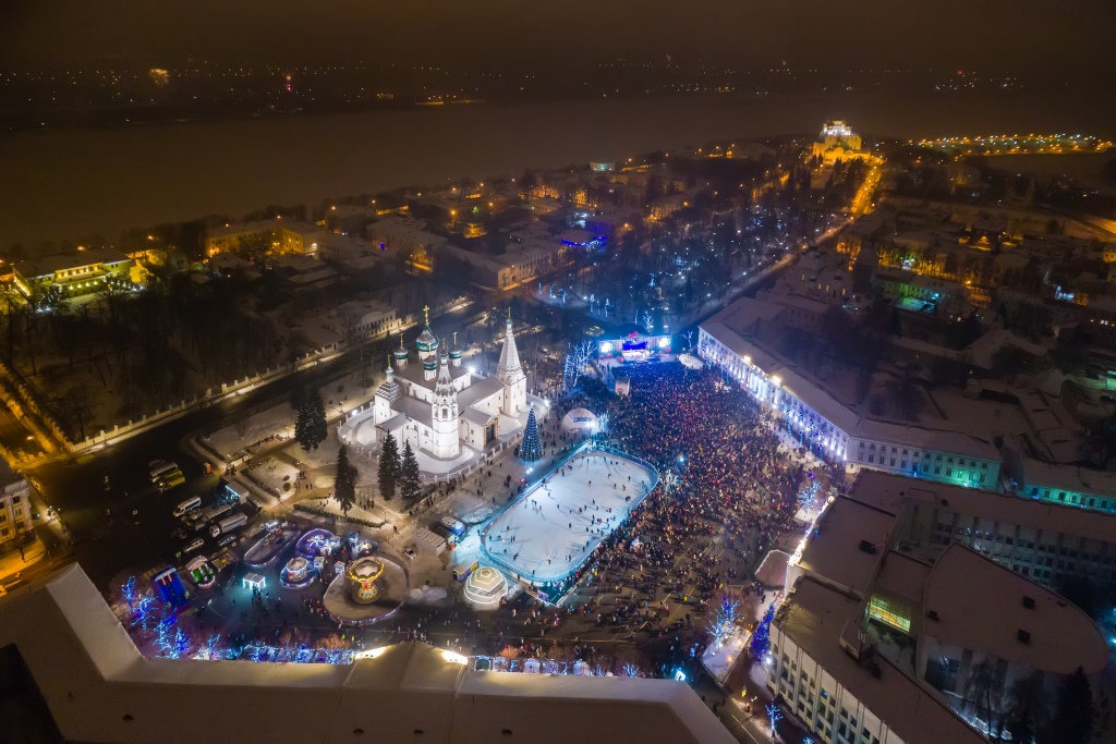 Ярославскую область с 25 декабря по 8 января посетили более 250 тысяч человек