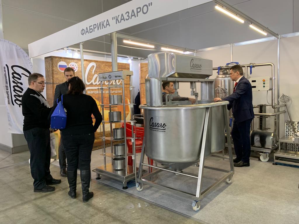 Ярославское оборудование для производства сыров оценили на международной выставке в Москве