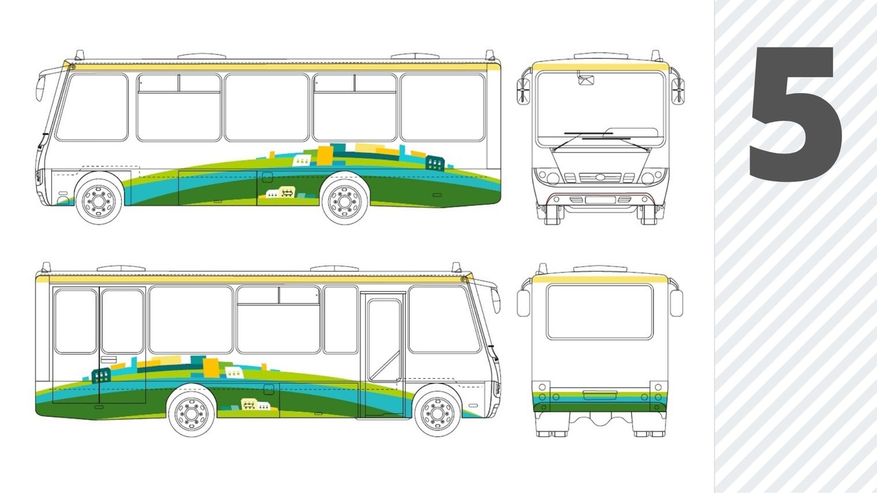 Ярославцам предложили выбрать дизайн автобусов | Первый ярославский  телеканал