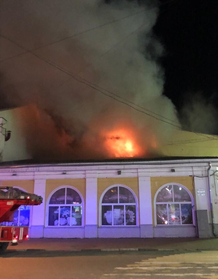 В кафе в центре Ярославля произошел пожар