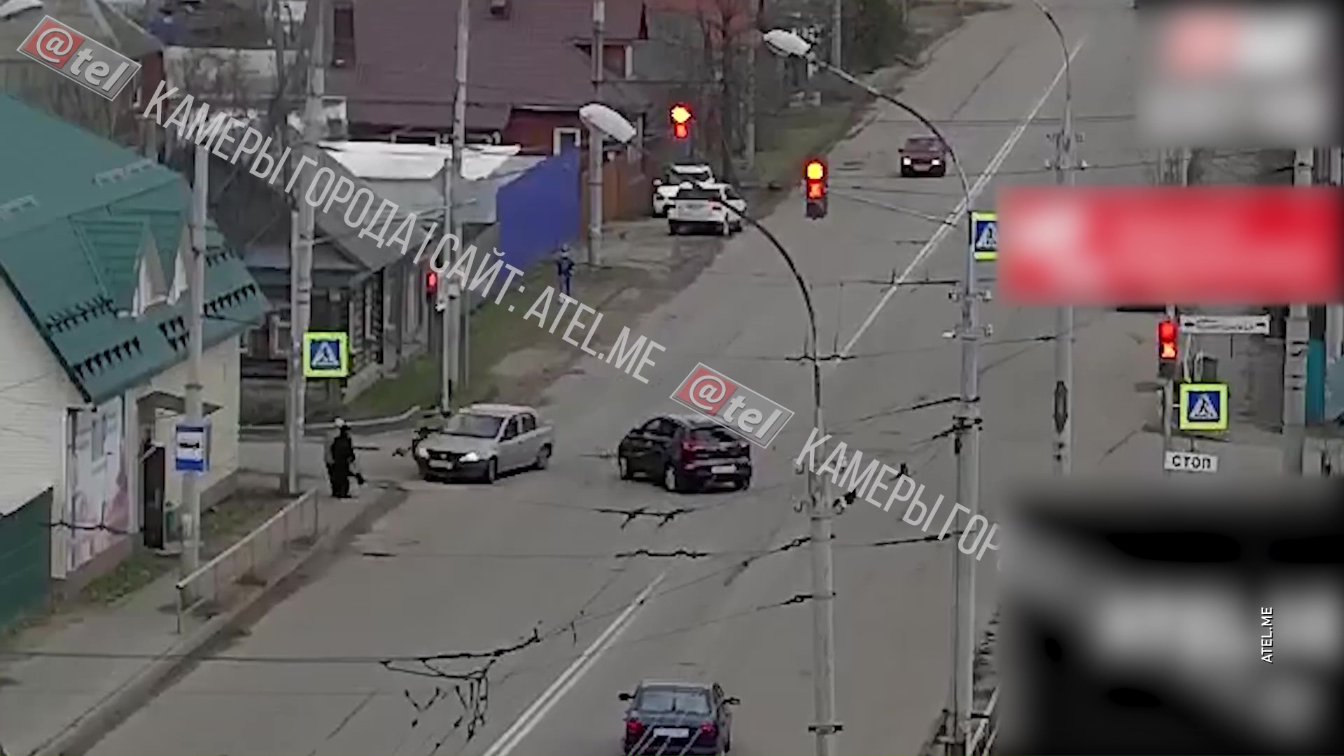 В Рыбинске водитель сбил пешехода, пытаясь уйти от столкновения