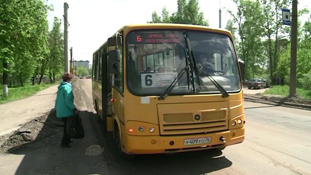 На Тутаевском шоссе сделали временную остановку для автобусов №6 и №96
