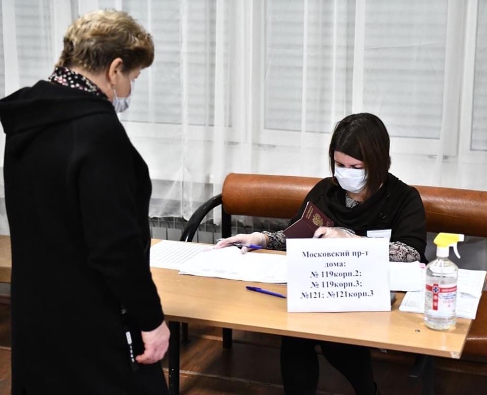 Мэр Ярославля лично проверил работу избирательных участков в городе