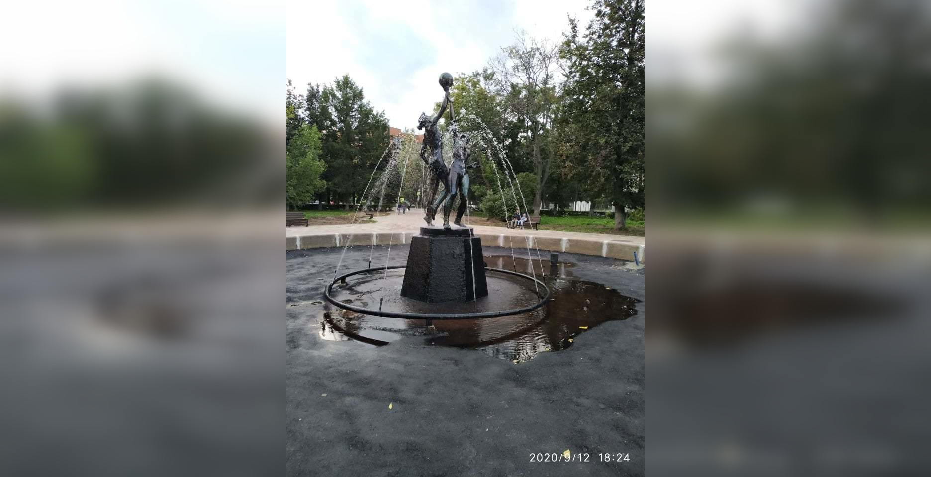 Ярославль фонтаны на площади труда