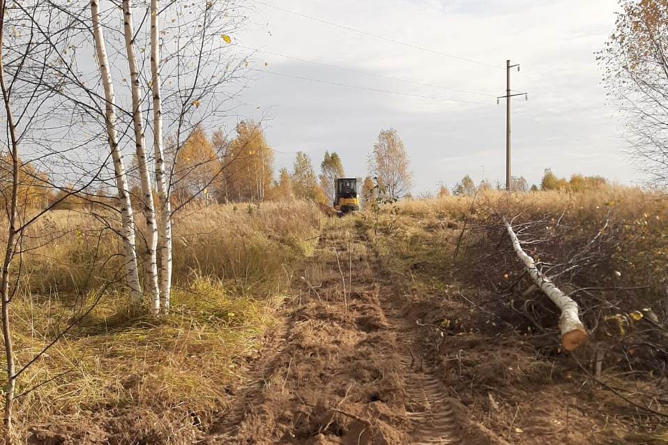 В Некрасовском районе строят газопровод высокого давления