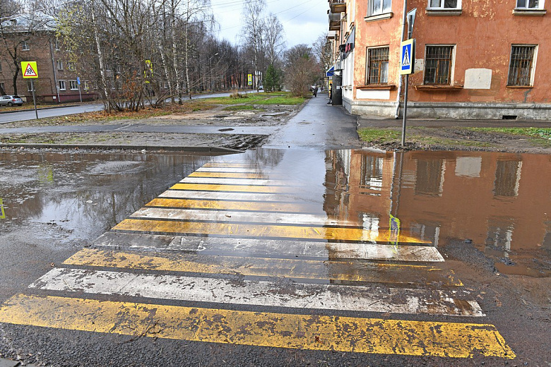 Дефект на пересечении улиц Кудрявцева и Радищева устранит подрядчик по гарантии