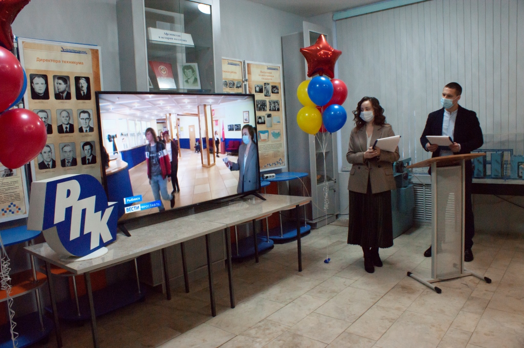 Современные мастерские открыли в Рыбинском полиграфическом колледже