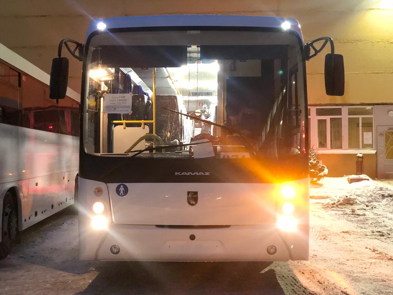 На Ярославском АТП появилось еще пять автобусов большого класса вместимости
