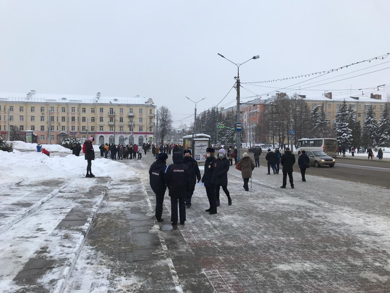 В Ярославской области не допустили беспорядков во время несанкционированных акций