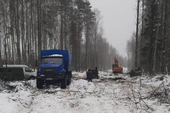 В Ростовском районе строится межпоселковый газопровод