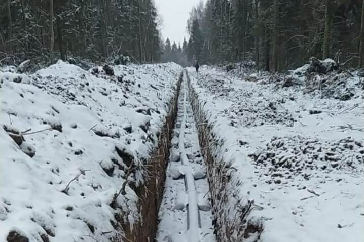 В Ростовском районе строится межпоселковый газопровод