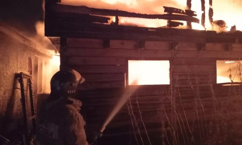 В Ярославской области случился серьезный пожар на ферме