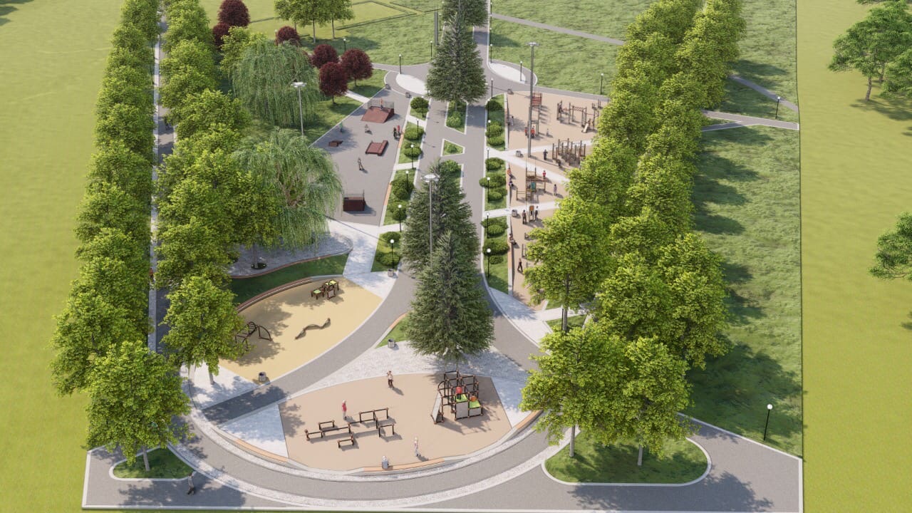 Мэр Ярославля показал, как будет выглядеть благоустроенный Юбилейный парк
