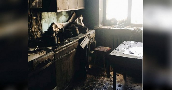 В Ярославской области при пожаре погибла пожилая женщина