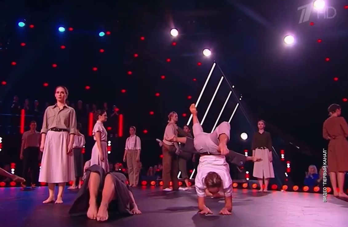 Ярославские танцоры выступили на Первом канале