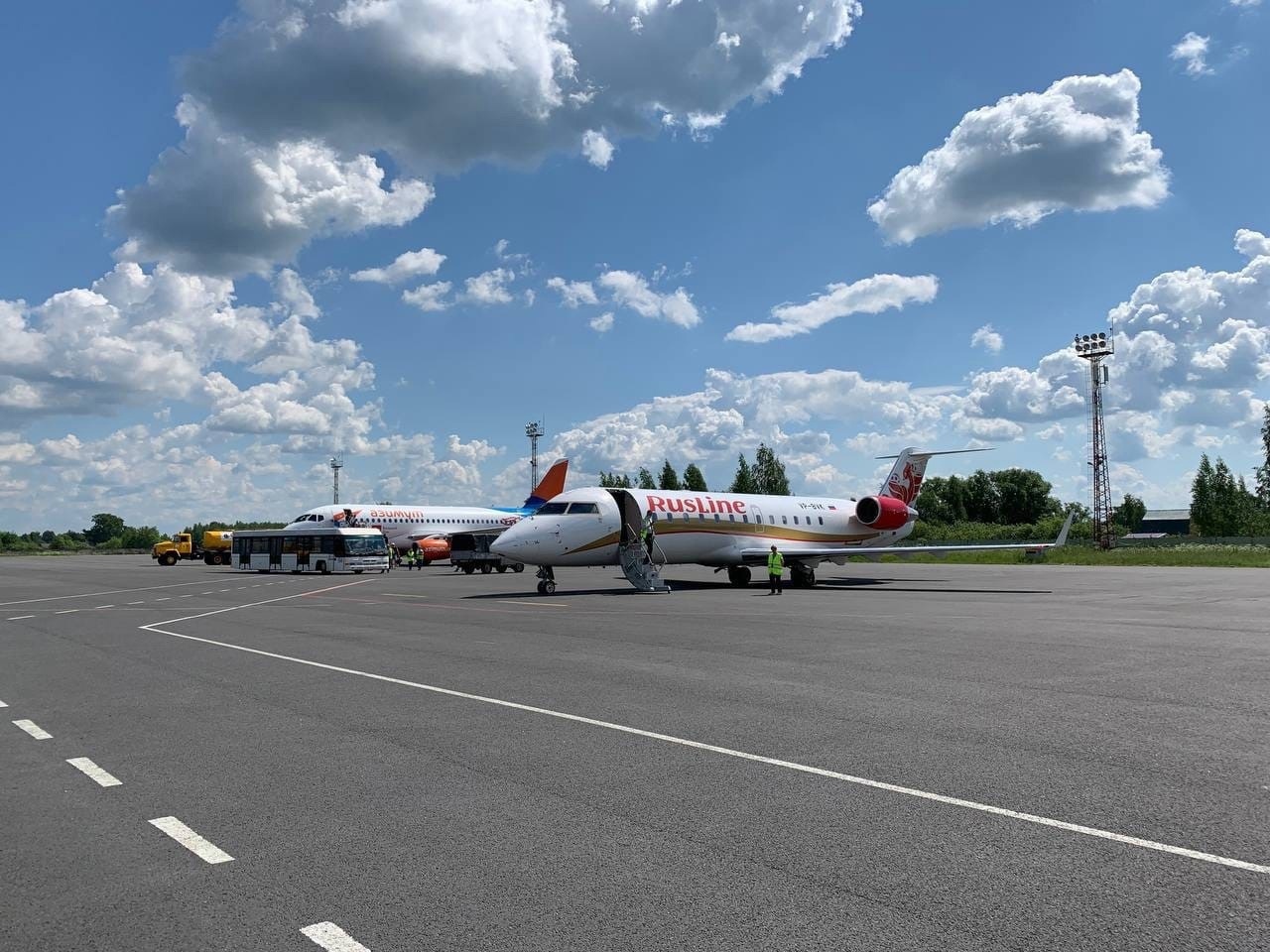 Первый в истории самолет в Анапу вылетел из аэропорта под Ярославлем
