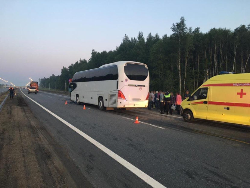 Крупная авария на трассе М-8 – столкнулись грузовик и автобус, двигавшийся со стороны Ярославля в Москву